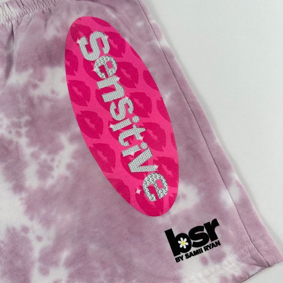 Dolls Kill BSR By Samii Ryan Sensitive Sweats Short Sz M Pink - Picture 2 of 7